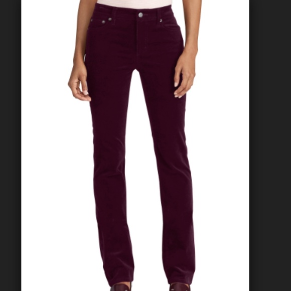 ralph lauren women's premier straight jeans